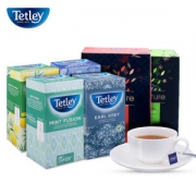 英国销量第一的百年品牌 泰特莉 Tetley 6种口味茶包 共108包
