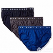 HUGO BOSS 男士纯棉内裤3条装
