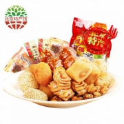 御食园 零食大礼包约500g