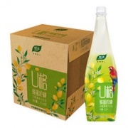 限地区：中粮悦活 U格 乳酸菌果汁饮料 1250ml*6整箱装