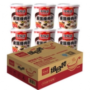 香色俱全# 海福盛  皮蛋瘦肉粥代餐速食粥6桶