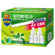 27号10点前10分钟第2件0元：超威 电蚊香液补充装艾草清香型6瓶*2件