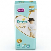 Pampers 帮宝适 一级帮 婴儿拉拉裤 大号 L46片（9-14kg）