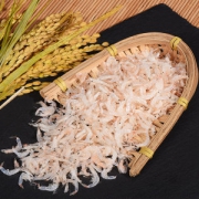 优乐鱼 新鲜淡干虾皮 500克 送鱼饼