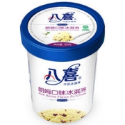 八喜 冰淇淋 朗姆口味 550g*1桶 家庭装 桶装*5件