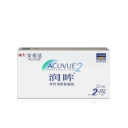强生 润眸双周抛隐形眼镜6片装