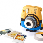 超萌超可爱！FUJIFILM 富士 instax mini 8 Checky 拍立得相机 小黄人特别版套装