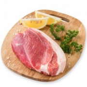 高金食品 黑猪带皮腿肉 400g *2件