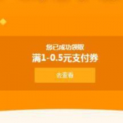 京东金融 支付立减券