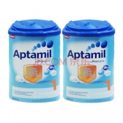 Aptamil 爱他美 Pronutra 婴幼儿配方奶粉 1段 800g*2罐