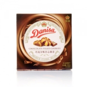 印尼进口 皇冠（danisa）巧克力味注心曲奇100g 盒装 *35件