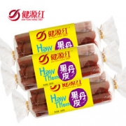 酸甜美味！健源红 山楂卷果丹皮 200g*3袋