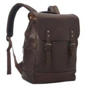 KENNETH COLE REACTION Colombian Leather Single Gusset 真皮双肩包