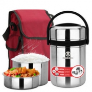 京东PLUS会员：MAXCOOK 美厨 MCTG-053 不锈钢保温饭盒 1.9L *3件