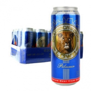 限地区：BRAUNSCHWEIGER 博瑞狮 皮尔森/小麦/黑啤酒 500ml *24听 整箱装 *2件