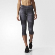 凑单: adidas 阿迪达斯 Techfit Capris 女款七分紧身裤