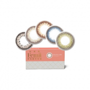Femii妃蜜莉 彩色隐形眼镜月抛1片装*2盒