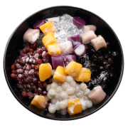 吸生活 台湾鲜芋仙手工芋圆组合三口味 500g*3包