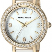 Anne Klein 女士 不锈钢手表 (AK/2348WTDB)