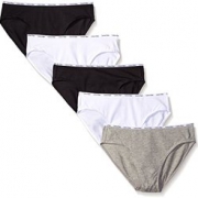 中亚Prime会员！限M码！ Calvin Klein Cotton Stretch 女士内裤（5条装）