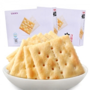 10点抢 韩国进口 CROWN 可来运 太口咸味苏打饼干336g/盒*2份