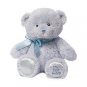 GUND 我的第一只泰迪熊毛绒玩具 蓝色 10英寸（25cm） 折49.5元（2件5折）