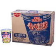 APP端：合味道 经典海鲜口味 杯面 84g*12杯/箱