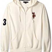 L码！U.S. Polo Assn.男子带帽卫衣