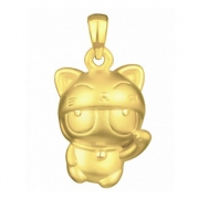 MI小米 米兔招财猫足金吊坠足金2.1g