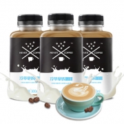 NeverCoffee 冷萃即饮拿铁咖啡300ml*3瓶