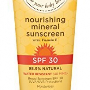 BURT'S BEES 小蜜蜂 Baby Nourishing Mineral 婴儿矿物质滋养防晒霜