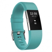 Fitbit Charge 2 智能手环 蓝青色 Size L大号