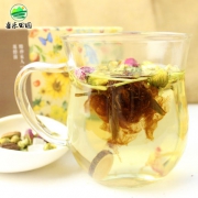 喜乐田园 胖大海菊花茶150g 清咽润喉