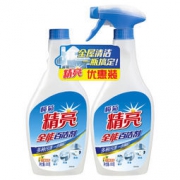 榄菊 精亮 柠檬香全能百洁剂 500g *2瓶装 *2件
