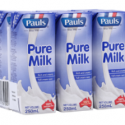 1.6元/盒！ 澳大利亚进口 Pauls  全脂牛奶纯牛奶250ml*24盒