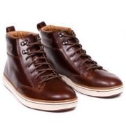 限UK8.5码，Clarks 其乐 Norsen 男士真皮系带短靴 Prime会员免费直邮含税