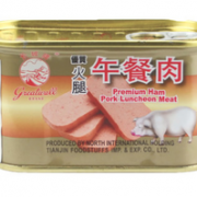 长城牌 小白猪 优质火腿 午餐肉 出口版 198g