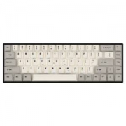 AKKO MAXKEY TADA68 PRO 蓝牙双模 无线机械键盘 黑色灰白复古 茶轴