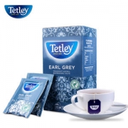 英国销量第一 泰特莉 Tetley 伯爵红茶 25袋 添加佛手柑 有水果清香