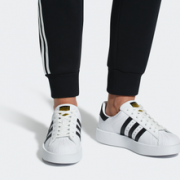 补货！官网￥999！Adidas Superstar Bold 女士厚底金标贝壳头