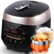 Midea 美的 WQS50F3 5L 双胆 微电脑版电压力锅