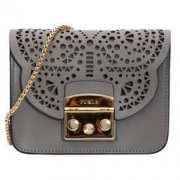 FURLA 芙拉 METROPOLIS Mini Bolero 女士镂空斜挎包
