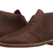 限US8码！Clarks 其乐 Bushacre 2 男士沙漠靴 蜜蜡色