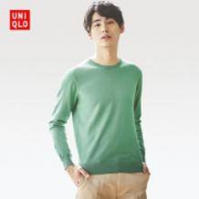 反季特卖：UNIQLO 优衣库 405132 男士圆领针织衫