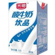 光明 酸牛奶饮品 原味 1L