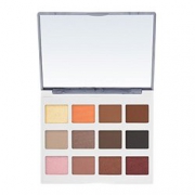 美妆博主推荐！BH Cosmetics 大理石系列12色眼影盘 Warm Stone prime凑单到手约142元