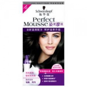 需凑单 Schwarzkopf 施华蔻 染发摩丝 泡沫染发膏 莹润自然黑