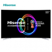 预定！ Hisense 海信 LED55E7C 曲面 55英寸 4K液晶电视 2999元包邮（1元定金+2998元尾款）
