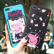 社会人标配！小猪佩奇 oppo 社会人卡通软壳