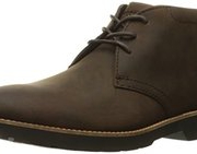 限尺码！中亚prime会员！ROCKPORT 乐步 Hadden 男士真皮短靴  含税到手￥365.92